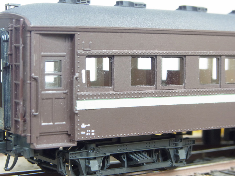 フジモデル スハフ32 リベット付・3等丸屋根車 フジモデル スハフ32 リベット付・3等丸屋根車 フジモデル