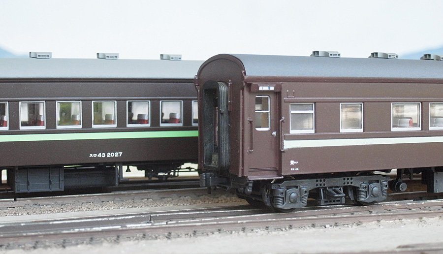Amazon.co.jp: モア スロ60（60117）100番代 近代化 二等車 1/80